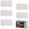 Microwave Mica Plate,5 PCS Microwave Waveguide Cover Kitchen Microwave Sheet Mica Sheet for Microwave Oven Guide Plate Oven Accessories for Home Kitchen(117×65MM)
