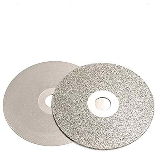 SZTVECFW 4 Single Side 1500 Grit Glass Diamond Coated Grinding Wheel Grinding Sanding Polishing Disc Round Shaped Grinder for Angle Cutting Disc