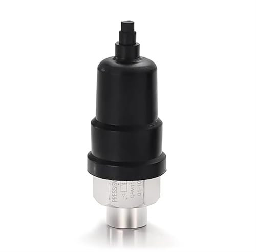 QPM11-NO pneumatisch verstellbarer Membran-Luftdruckschalter Luftkompressor Luftpumpendruck NC normalerweise geschlossen (QPM11-NC-02 Fe 10 MPa, Kupfer)