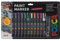 Posca - Metallic & Neon PC-5M Acrylic Paint Pens (12pc), Multisurface Water Based Markers Ideal for Rock Painting, Canvas, Glass, Wood, Metal, Fabric, Colouring, Arts and Crafts