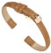sourcing map Bracelet de montre en cuir véritable multi-tailles, plat fin et élégant pour homme et femme, 10 mm