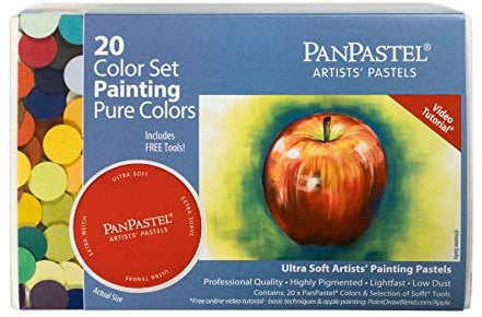 PanPastel 20 Colour Set - Pure Colours / Painting Set