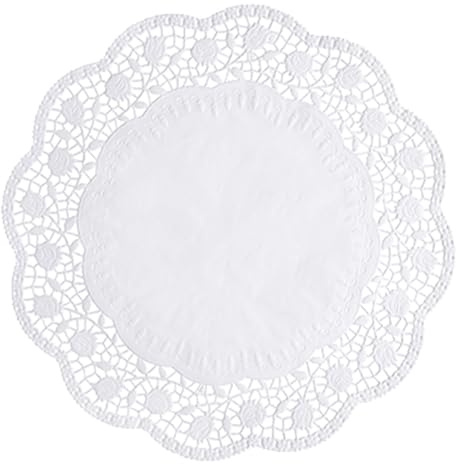 PAPSTAR 1 Karton = 20x100 Tortenspitzen rund Ø 36 cm weiss 12265