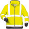 Elysee Warnschutz-Fleecejacke Valentin, 1 Stück, Größe XL, gelb/marine, 22709-XL