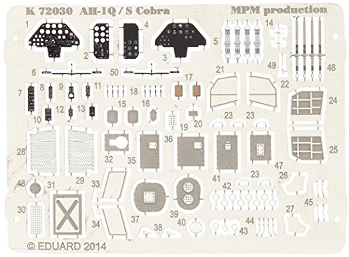 Special Hobby MPM Detail Set - 1:72 - AH-1S Cobra Coloured PE Parts