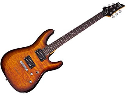 Schecter C-6 Plus VSB Solid-Body Electric Guitar, VSB
