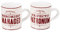 Harry Potter MMUGHP01 110 milliliter x 2 Expecto Patronum and Mischief managed mini mugs