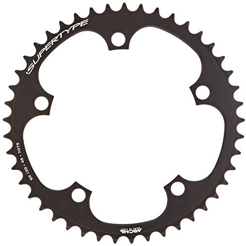 Miche Unisex – Erwachsene Supertype BCD 130SH Kettenblatt, Schwarz, One Size