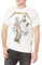 Metallica Justice for All T-Shirt, Blanc, M Homme