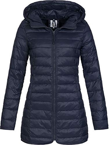 ONLY Damen onlTAHOE Coat CC OTW Mantel, per Pack Blau (Night Sky Night Sky), 36 (Herstellergröße: S)