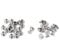 Flat Stud Solid Brass Spike Metal Studs Rivet, 20Pcs/Set Brass Threaded Flat Head Nut Nail Rivets Screws Leather Belt Repair Rivets Supplies, 5mm,6.5mm,8mm(6.5mm)