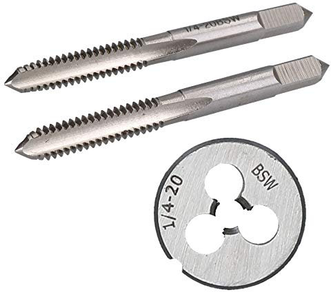 1/4x20BSW tarauds & filières Whitworth bouchon conique & Die Acier de tungstène