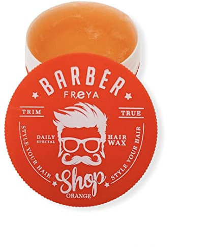 FREYA Barber Shop Haarwachs ohne Mineralöl, Silikone und Parabene - orange - 150 ml