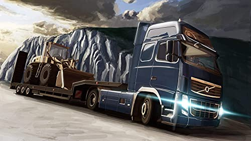 Moving Truck Puzzle Spiele Puzzle 1000 Teile für Erwachsene Spiele für Erwachsene Jugendliche und Kinder