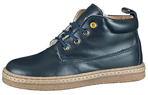 Ocra Sneaker 401 Winter Schuhe für Kinder mit Lammfell Blau, Schuhgröße:EUR 30