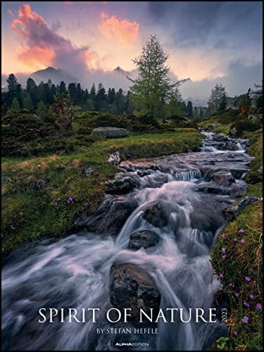 Spirit of Nature 2023 - Bildkalender XXL 48x64 cm - hochwertiger Wandkalender im Hochformat - Landschaftskalender - Naturkalender - Wandplaner: by Stefan Hefele