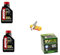 KIT TAGLIANDO CANDELA FILTRI + OLIO MOTORE COMPATIBILE CON Yamaha 300 X-Max ABS 2017 2019