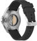 Kai Tian Klasse 20mm Edel Gebogenes Band Gummi Uhrenarmband Passend Uhren Armband für Herren Damen Schwarz