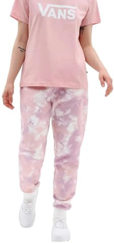 Vans All Over Pant Pantaloni da Tuta, Argento e Rosa, M Donna