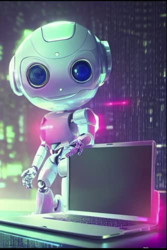 AI Robot with Laptop: Robot Friends