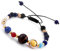 HAPINARY Armband Verstellbare Für Perlen Freundschafts Sonnensystem-Perlen Schutzstern- Sonnensystem-Perlenarmreif Naturstein-Perlen Armbänder