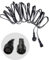 Joysing Christmas Lights Extension Cable 2 Pin 6M Waterproof Outdoor Anti-Corrosion Lead for Xmas, G40 Bulb String, Fairy and Garden Lights