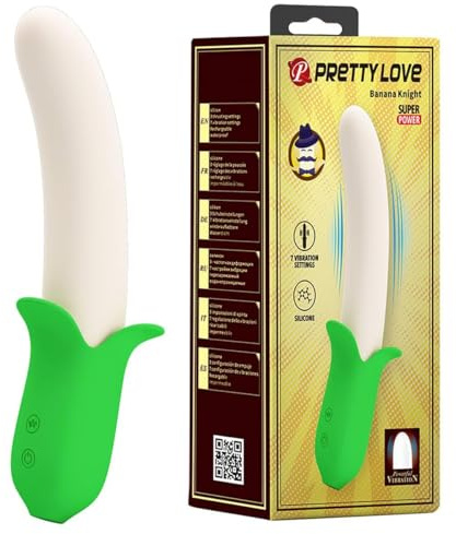 PRETTY LOVE - BANANA KNIGHT SUPER POWER 7 VIBRACIONES SILICONA