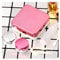 OWLKAY Lens Storage Cases， Contact Lens Cases,Mini Box Container, Colored Contact Lens Case with Mirror Women Colored Contact Lenses Box Eyes Contact Lens Container (Color : Gold) (Color : Rose Red)