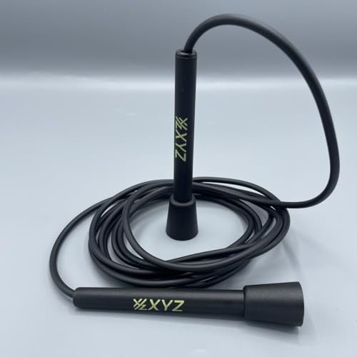 XYZ Sports X7 Air Flow Speed Rope Corde à sauter Noir/Jump/Boxer/Boxer/Réglable/MMA Arts Martiaux