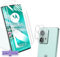 Yiunssy Para Motorola Moto Edge 40 Neo TPU Protector de Pantalla [Non-Cristal Templado] + Lente de Cámara Cristal Templado [2+2 Piezas],HD Antiarañazos Protector de Pantalla para Moto Edge 40 Neo