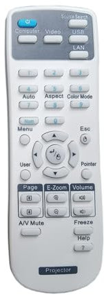 Remote Control Replace For Epson Projector CH-TW5200 EH-TW5200 TW5210 TW5300 TW5350