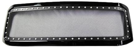 Für F&ord F250 2005 2006 2007 Front Raptor Haube Grille Auto Mesh Abdeckung Racing Grill Stoßstange Grills Geändert Kühlergrills für die Front