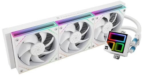 Thermalright Frozen Infinity 360 White AIO ARGB CPU Liquid Cooler for Desktop - 2000RPM PWM Fans, for AM4/AM5 & Intel LGA1150/1151/1200/2011/1700/1851