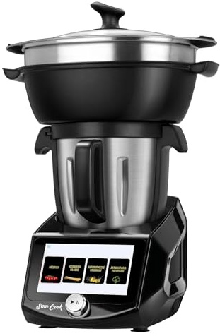 Sam Cook PSC-11, Robot de cocina multifunción, Black