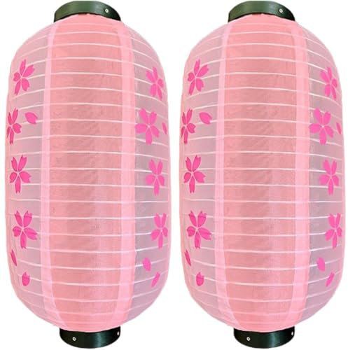 Lanterne De Fleurs De Cerisier De Style Japonais Lanternes Suspendues Lanterne Ronde De Fleurs Accessoires en Papier De Fleurs De Cerisier Lanternes De Bar Décoration De Pot Chaud De Restaurant