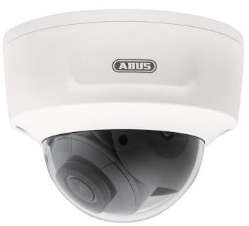 ABUS IP-Dome Kamera 4 MPx (2,8 mm) mit HDMI & PoE – Parallelbetrieb HDMI/Netzwerk, Tag/Nacht-Überwachung, Mensch-/Fahrzeugerkennung, IP67 wetterfest, microSD-Aufzeichnung