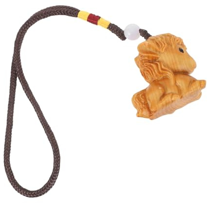 AKOOSY Thuja-Pony-Anhänger Heimdekoration Miniatur-Pferdeskulpturen niedliche tierskulptur tierfiguren tischdeko ornamente Innenpferdstatue Dekorative Gegenstand pferdestatue