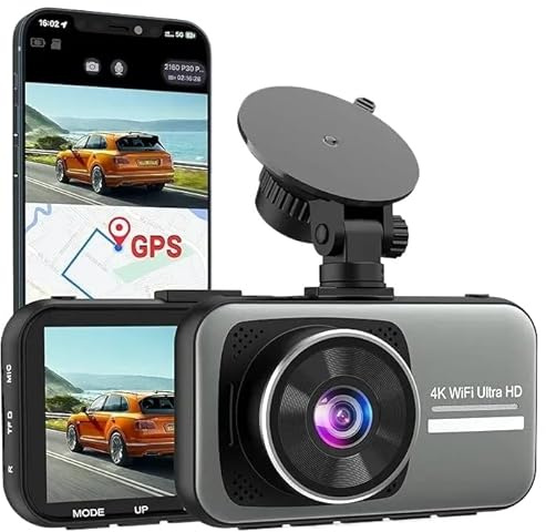sonovax 4k Full hd smart dashcam(3-Zoll-Dual-Aufnahme + WLAN)