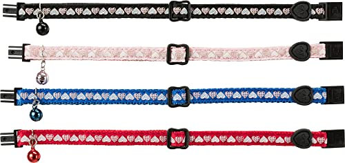 Trixie Katzenhalsband mit Motivband, Nylon