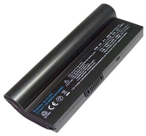 amsahr EEEH-02 Ersatz Batterie für Asus Eee PC 901/1000/1000H/1000HGO/1000HA schwarz