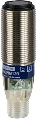 TELEMECANIQUE SENSORS xub2bksnm12t XUB Cylindrical Metal Transmitter Photoelectric Sensor, M18, 3 cables, Transmitter, 12 – 24 VDC, 4 Pin M12 Male Connector