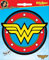 Ata-Boy DC Comics Wonder Woman Logo Sticker, Vinyl, Comic, Wand, Fahrzeuge, glatte Oberflchen, Blau