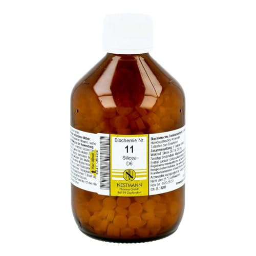 Nestmann Biochemie 11 Silicea D 6 Tabletten, 1000 St. Tabletten
