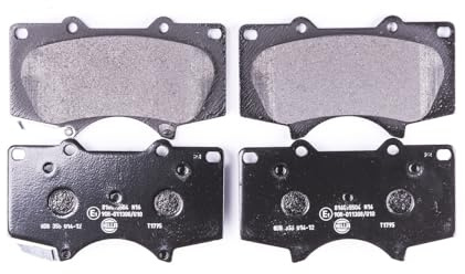 HELLA 8DB 355 014-121 Bremsbeläge - T1795 - für u.a. LEXUS / TOYOTA | Kompatibel mit: TOYOTA FORTUNER, HILUX VIII Pick-up, LAND CRUISER PRADO, LAND CRUISER VAN