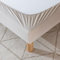 Cache-sommier 140x190 Beige – 100% Coton Jersey Extensible – Doux, Résistant, Facile à Installer – Oeko-TEX – pour sommier de 15 à 30 cm