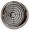 Blauberg UK 4 inch 100 mm Chrome Circular Ceiling Mounted Vent Grille Adjustable Round Ventilation Diffuser for Air Extract and Supply in Offices and Shops