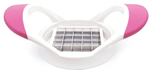 ARFUKA Potato Chipper Manual French Fry Cutter French Fries Chips Cutter Slicer Potato Chopper Cutter with Stainless Steel Blade