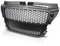 Griglia anteriore compatibile con Audi A3 8P RS tipo 2008 2009 2010 2011 2012 Sportback 3 porte 5 porte griglia centrale anteriore sport GV-44 griglia a nido d'ape sport griglia sport nero