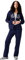 GAP - Felpa da donna con cappuccio e cerniera, con logo, Small