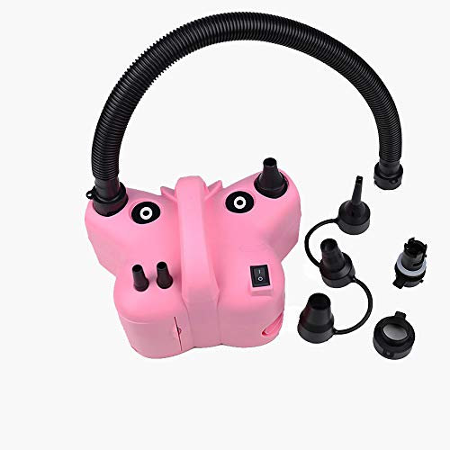 Jieotwice 220V Bomba de Aire Eléctrica para Globos, Inflador Portátil Multifuncional, Máquina de Escape de Aire para Inflar Aire 500L/MIN(HF-698)